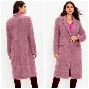 Windsor Wine Herringbone Coat